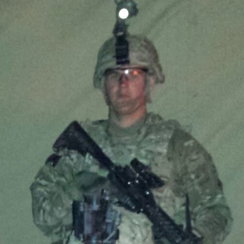 Veteran serving in support of Operation Enduring Freedom